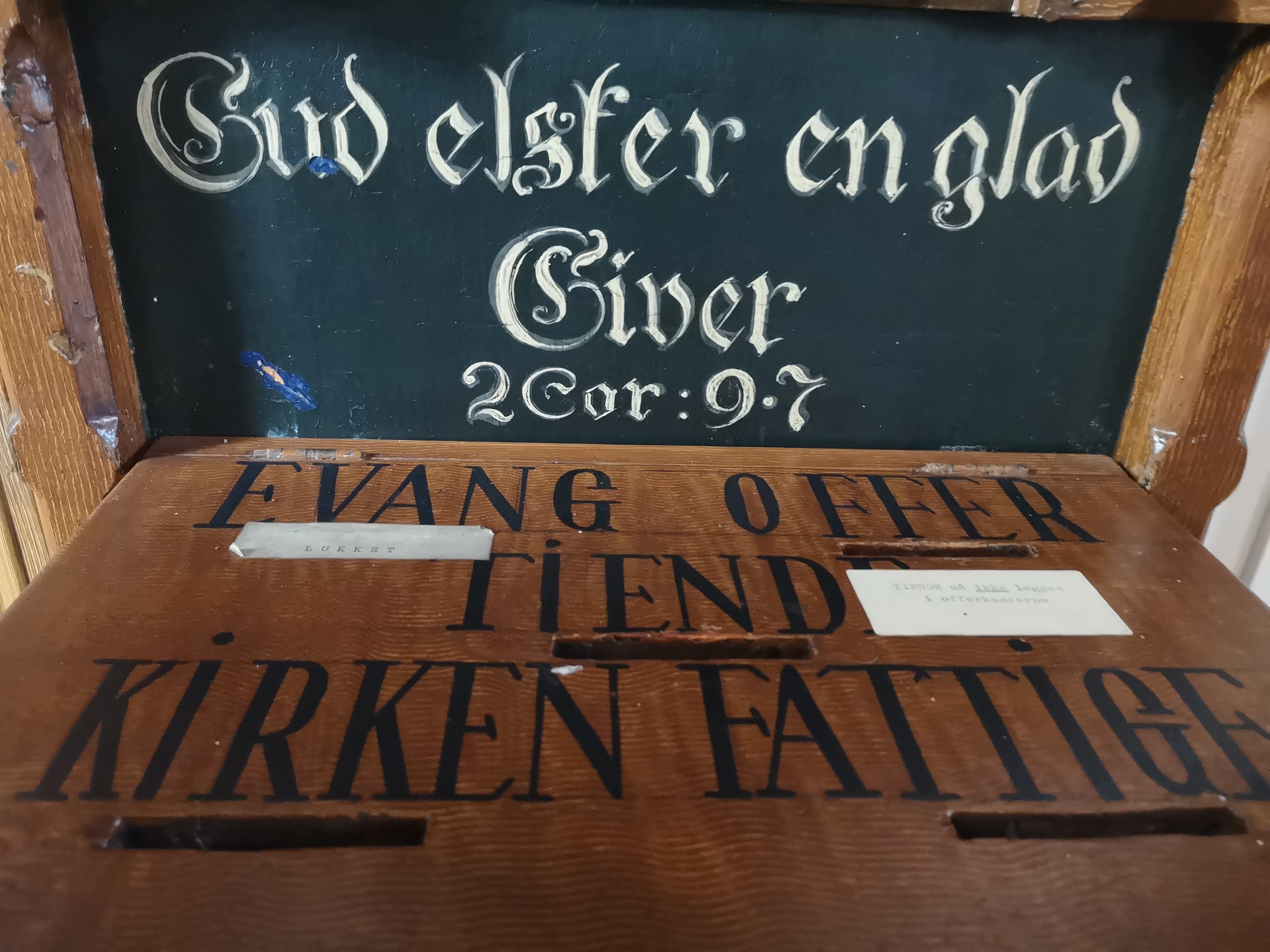 Gud elsker en glad giver